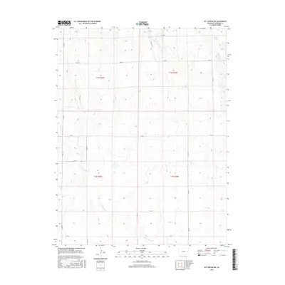 2016 Map of Kit Carson NW, 2016 Print