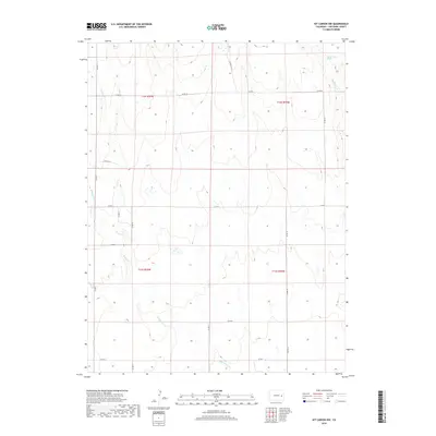 2019 Map of Kit Carson NW, 2019 Print