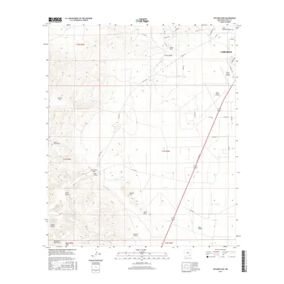 2017 Map of Kitchen Cove, 2017 Print