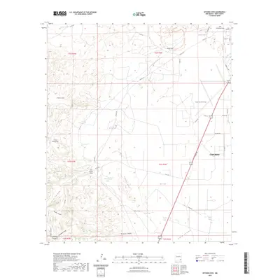 2023 Map of Kitchen Cove, 2023 Print