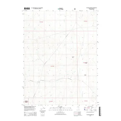 2015 Map of Kitchen Meadow, 2015 Print