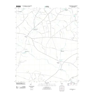 2011 Map of Kitchings Mill, 2011 Print