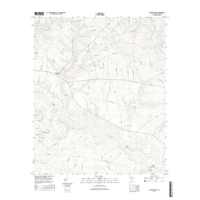 2017 Map of Kitchings Mill, 2017 Print