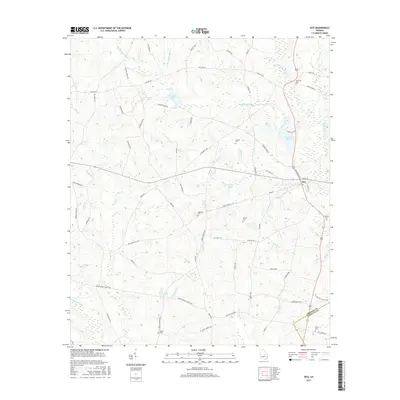 2017 Map of Kite, 2017 Print
