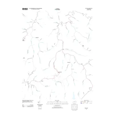 2013 Map of Kite, 2013 Print