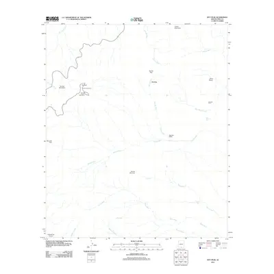 2011 Map of Kitt Peak, 2011 Print