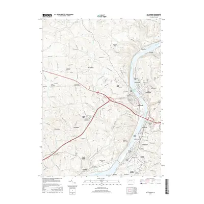 2016 Map of Kittanning, 2016 Print