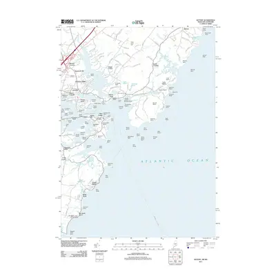 2011 Map of Kittery, 2011 Print