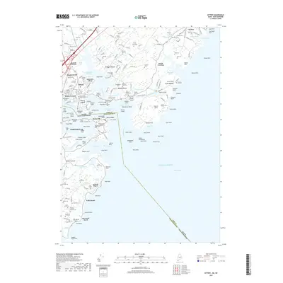 2018 Map of Kittery, 2018 Print