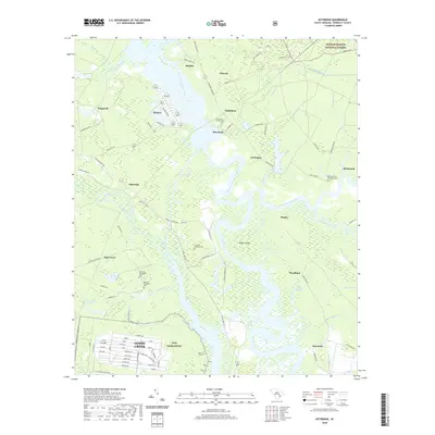 2020 Map of Kittredge, 2020 Print