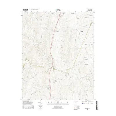 2016 Map of Kittrell, 2016 Print