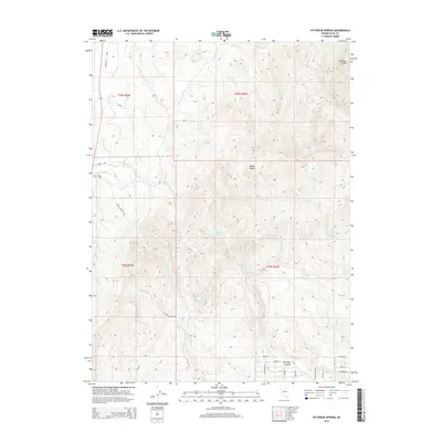 2015 Map of Kittridge Springs, 2015 Print