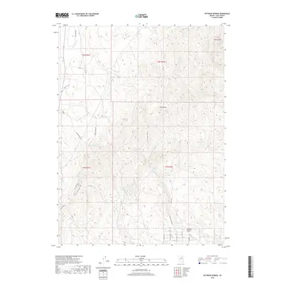 2018 Map of Kittridge Springs, 2018 Print