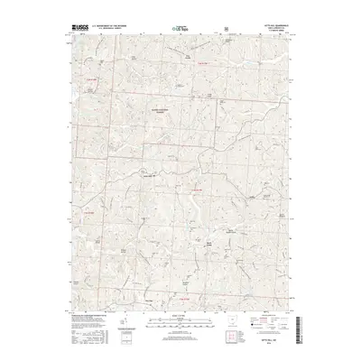 2016 Map of Kitts Hill, 2016 Print