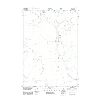 2011 Map of Kitty Creek, 2011 Print