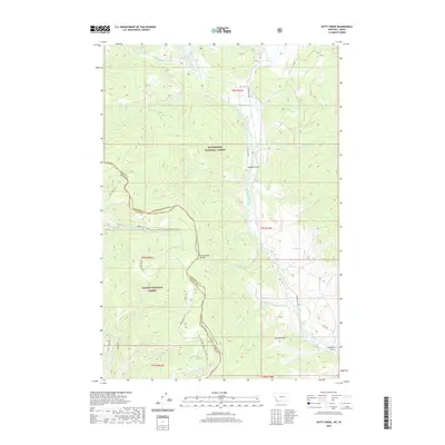 2020 Map of Kitty Creek, 2020 Print