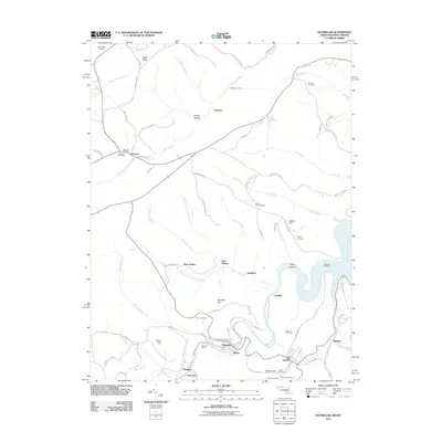 2011 Map of Kitzmiller, 2011 Print