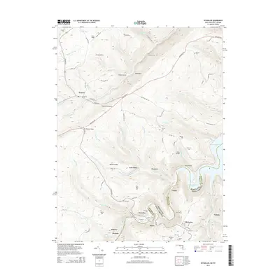 2014 Map of Kitzmiller, 2014 Print