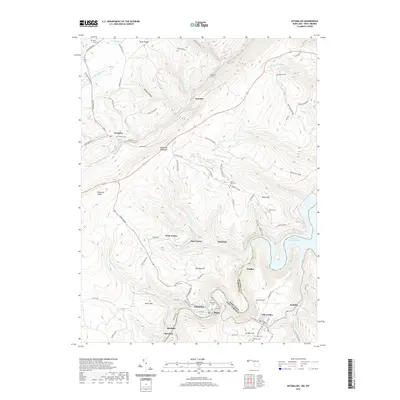 2019 Map of Kitzmiller, 2019 Print