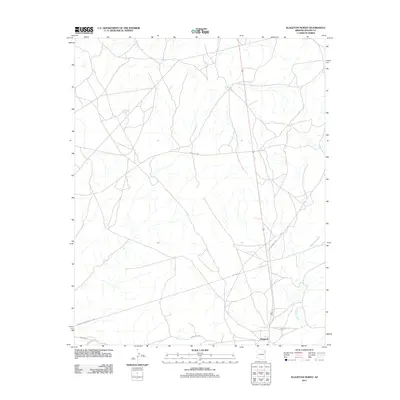 2011 Map of Klagetoh North, 2011 Print