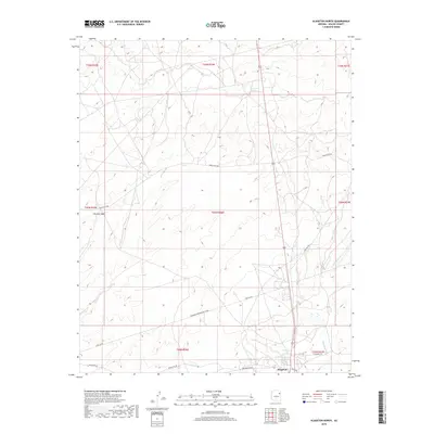 2018 Map of Klagetoh North, 2018 Print