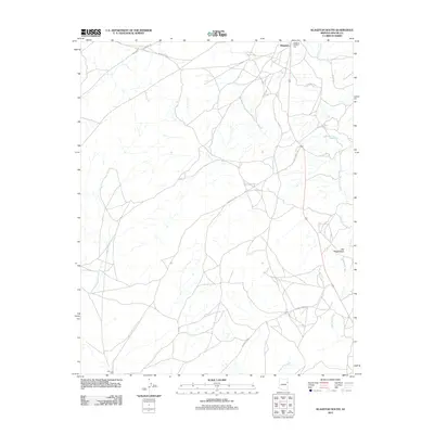 2011 Map of Klagetoh South, 2011 Print