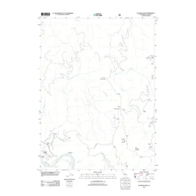 2012 Map of Klamath Glen, 2012 Print