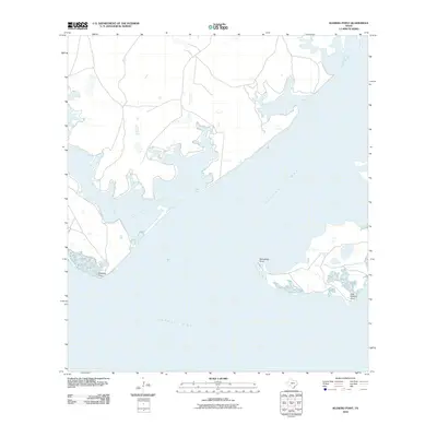 2010 Map of Kleberg Point, 2010 Print