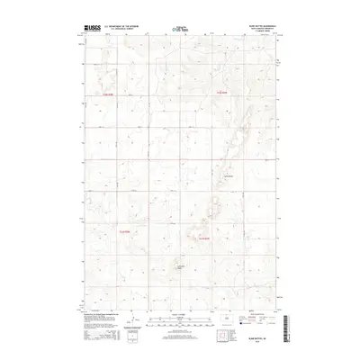 2015 Map of Kline Buttes, 2015 Print
