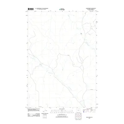 2012 Map of Kline Draw, 2012 Print