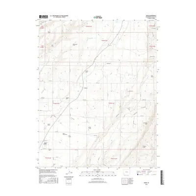 2016 Map of Kline, 2016 Print