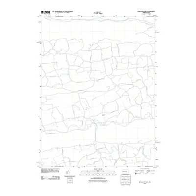 2010 Map of Klingerstown, 2010 Print