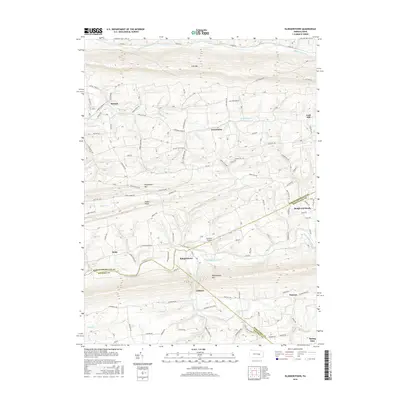 2016 Map of Klingerstown, 2016 Print