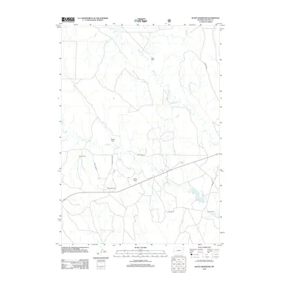 2012 Map of Klodt Reservoir, 2012 Print