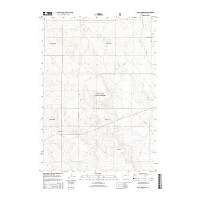 2015 Map of Klodt Reservoir, 2015 Print