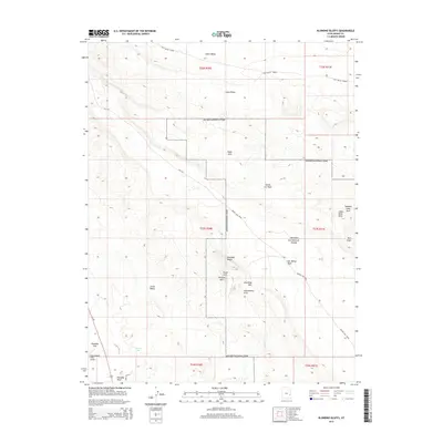 2014 Map of Klondike Bluffs, 2014 Print
