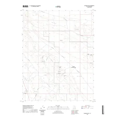 2020 Map of Klondike Bluffs, 2020 Print