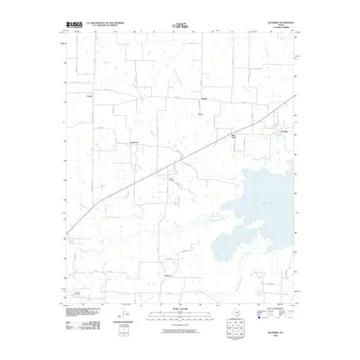 2010 Map of Klondike, 2010 Print
