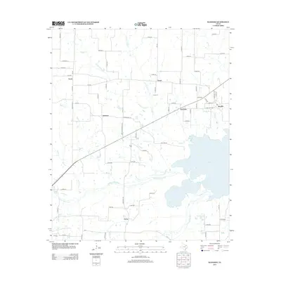 2013 Map of Klondike, 2013 Print