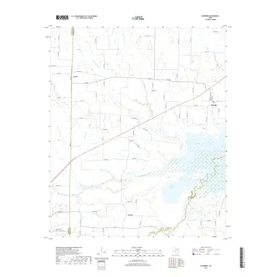 2019 Map of Klondike, 2019 Print
