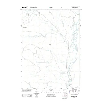 2012 Map of Klondike Hill, 2012 Print