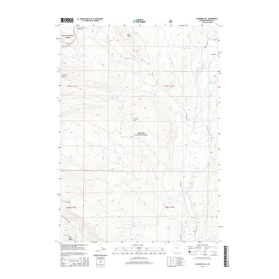 2015 Map of Klondike Hill, 2015 Print