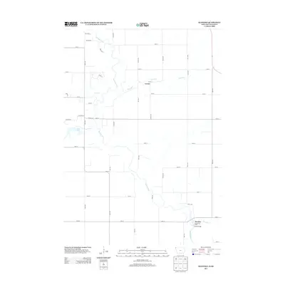 2013 Map of Klondike, 2013 Print