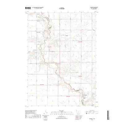2018 Map of Klondike, 2018 Print