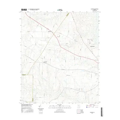 2017 Map of Klondike, 2017 Print