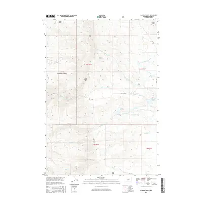 2015 Map of Klondike Ranch, 2015 Print