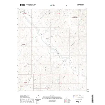 2021 Map of Klondyke, 2021 Print