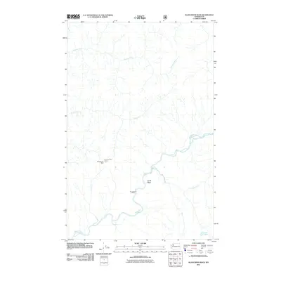 2011 Map of Kloochman Rock, 2011 Print