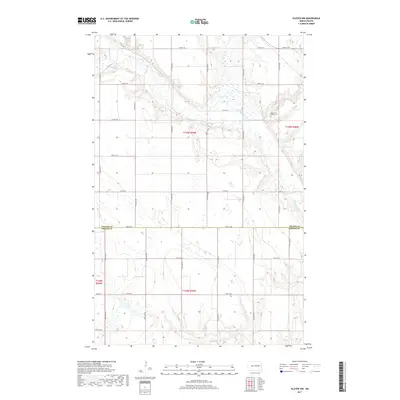 2017 Map of Kloten NW, 2017 Print