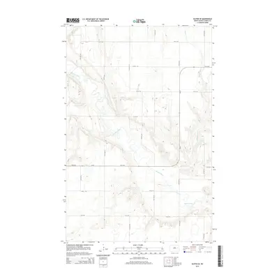 2014 Map of Kloten SE, 2014 Print